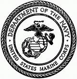 Marinecorps Corp Marines Usmc Datei Chesty Vectorified 1954 Repix sketch template