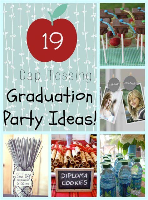 19 cap tossing graduation party ideas grad parties