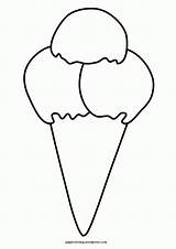 Cone Pippi Sundae Twisty Calendar Getdrawings sketch template
