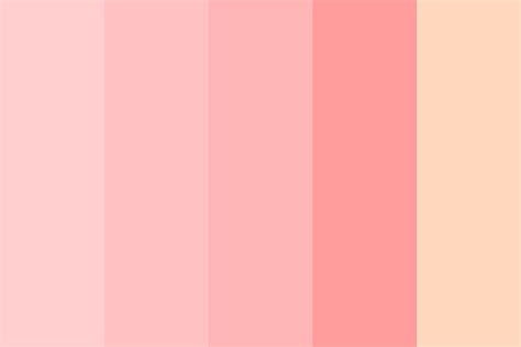 pure blush color palette