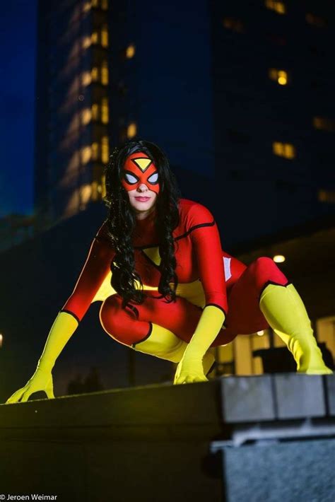Pin On Spider Woman Cosplay