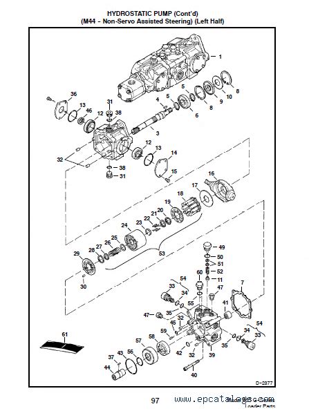 bobcat   series skid steer loader parts manual