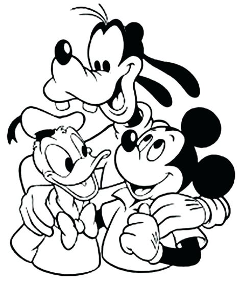 coloring pages  mickey mouse clubhouse  getdrawings