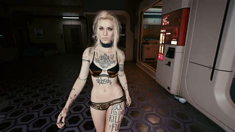 female valerie cyberpunk 2077 mod