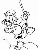 Scrooge Mcduck Coloring Mountaineer Uncle sketch template
