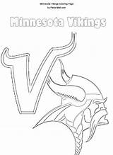 Vikings Mascot sketch template