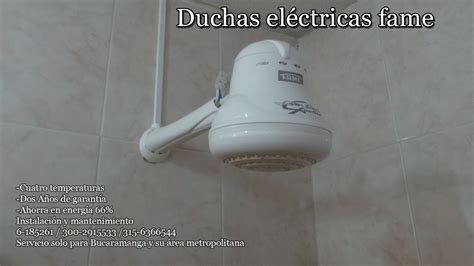 duchas electricas fame llame ya   bucaramanga santander  youtube