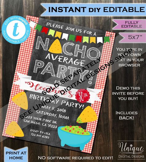 pin  examples party invitation templates