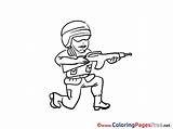 Coloring Pages Rifle Kids Sheet Title sketch template