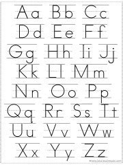 choose   alphabet chart printable