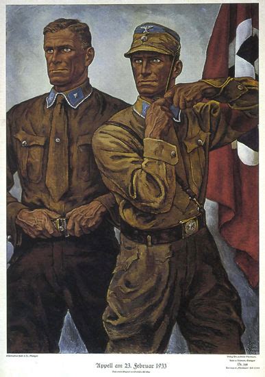 Appell 23 September 1933 Germany Third Reich Mad Men Art