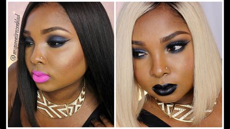 full face makeup tutorial  black skin beste awesome inspiration