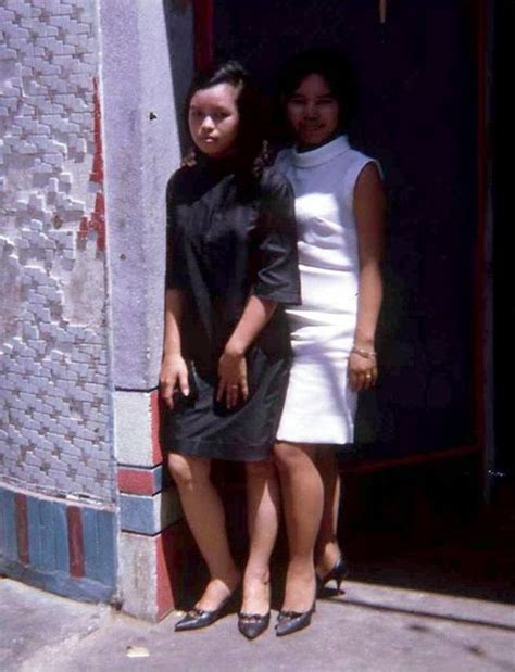 candid color shots show bar girls during the vietnam war others