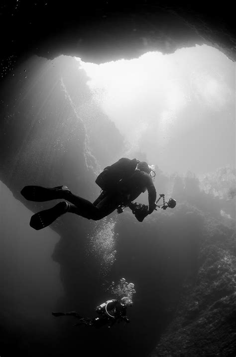 Entering The Blue Hole Fred Panza Flickr