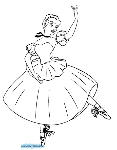 coloring pages ballerina princess bubakidscom