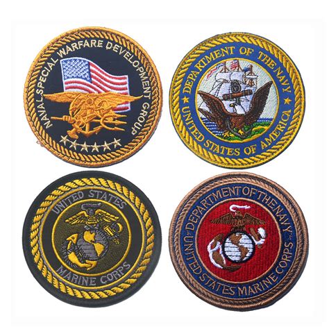 embroidered usmc badge  marine corps patch emblem badge military usa navy navy seals team
