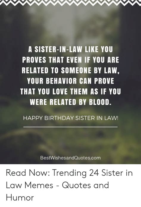 A Sister In Law Like You Proves That Even If You Are