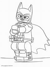 Lego Coloring Pages Batgirl Batman Girl Print Printable Bat Movie Cartoon Look Other Getdrawings Getcolorings Popular sketch template