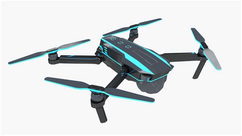 futuristic drone model turbosquid
