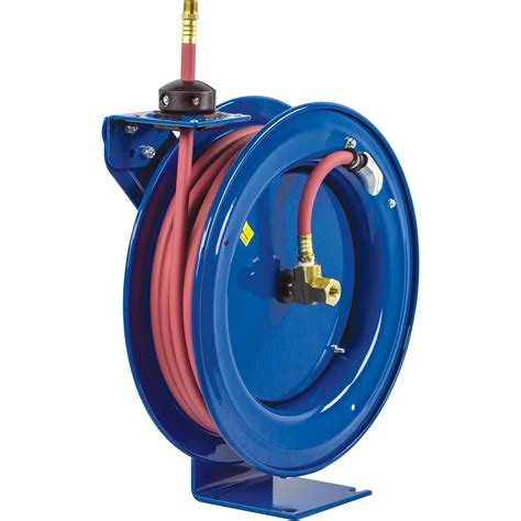 coxreels air hose reel    ft pvc hose max  psi model p lp  bxh