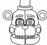 Fnaf Coloring Pages Freddy Funtime Printable Drawing Foxy Fun Sister Location Color Nights Five Drawings Sheets Print Getdrawings Getcolorings Funny sketch template