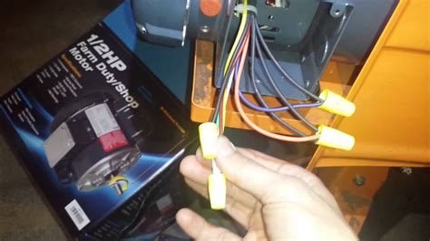 marathon  hp  voltage motor wiring  wires youtube
