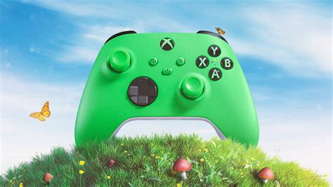 xbox unveils official velocity green controller     pure xbox