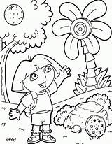 Explorer Dora Coloring Pages Printable Kids Kleurplaat Para Colorear Exploradora La Dibujos Hidden Imprimir Google sketch template