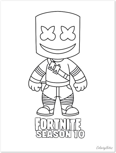 fortnite coloring pages season  skins coloring pages  boys