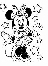 Coloring Minnie Mouse Pages Disney Color Print Birthday Printable Colouring Sheets Kids Mickey Sheet Girls Clubhouse Mini Printables Maus Minny sketch template