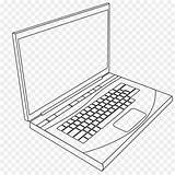 Ordinateur Keyboard Laptop Computadora Computador Kartun Dibujar Gratispng sketch template