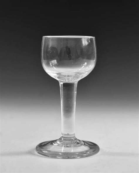 antique glass mead glass english late 18th century in antique wine