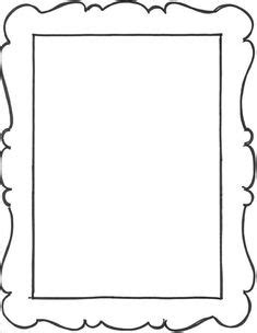 pin  taylor wolf  border   picture frame template paper