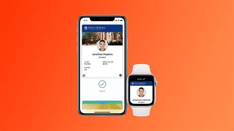 student id support  apple wallet expands  johns hopkins university tomac