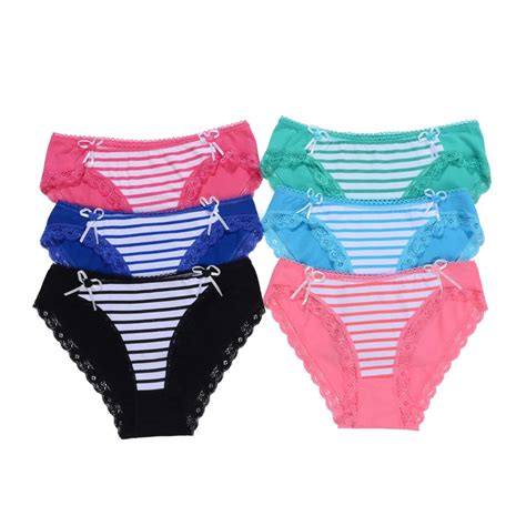 cotton sexy underwear women set 2016 thongs bragas stripe sexy panties