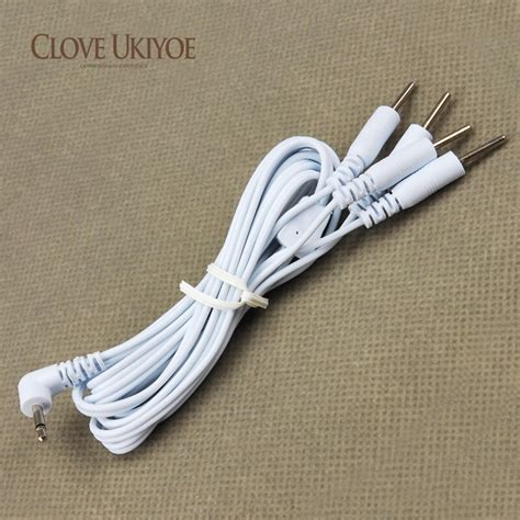 Physiotherapy Electric Shock Wire Accessories Adult Erotic Toys 4 Pin