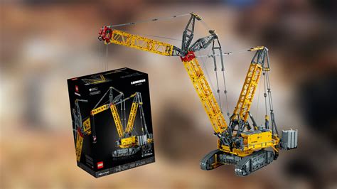 lego technic liebherr crawler crane lr   officially revealed  brick post