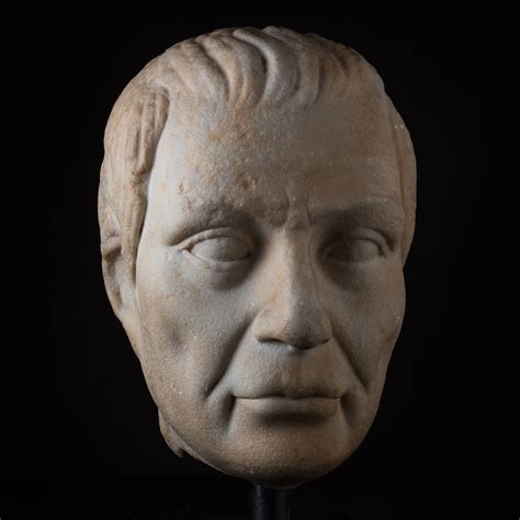Monumental Portrait Of Senator Cassius 85 42 Bc Galerie Golconda