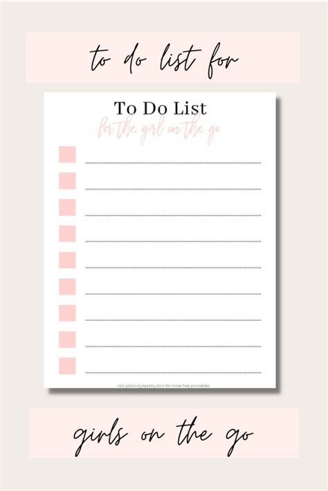 printable daily checklist    list templates vrogueco