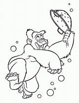 Tarzan Coloring Pages Gorilla Da Disney Kids Party Choose Board Bestcoloringpagesforkids Baby sketch template
