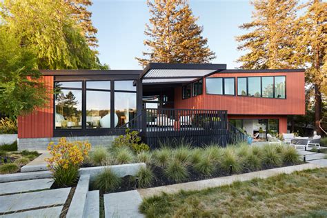 stylish renovation  expansion   mid century modern house laptrinhx news