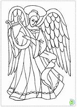 Angel Coloring Pages Guardian Snow Color Printable Getcolorings Getdrawings sketch template