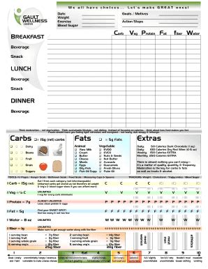 food journal  forms  templates fillable printable samples