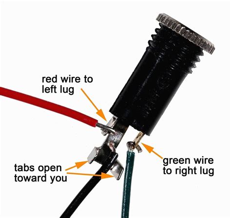 wiring  mm jack plug