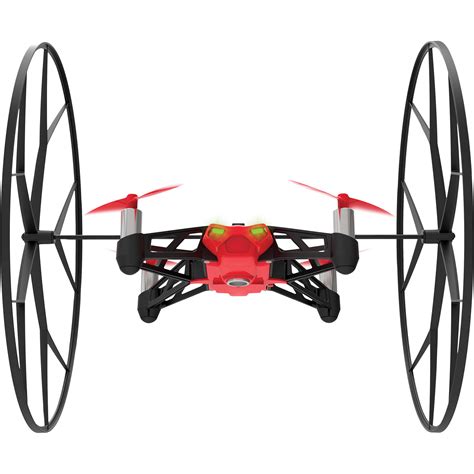 parrot rolling spider minidrone red pf bh photo video