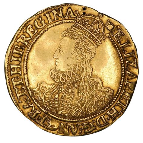 medieval gold pound coin  queen elizabeth    stdibs