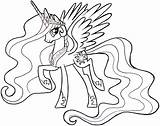 Celestia Pony Little Princess Drawing Draw Coloring Pages Friendship Magic Step Drawings Drawinghowtodraw Castle Disney Unicorn Getdrawings Sun Luna Printable sketch template