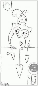 Embroidery Sewforsoul Patterns Coloring Owl Pages Applique sketch template