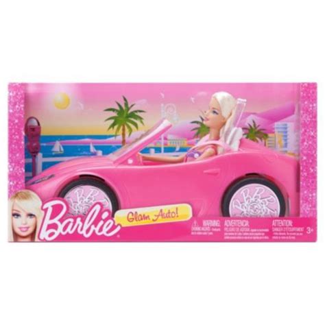 barbie convertible car doll tesco  barbie toy car toys