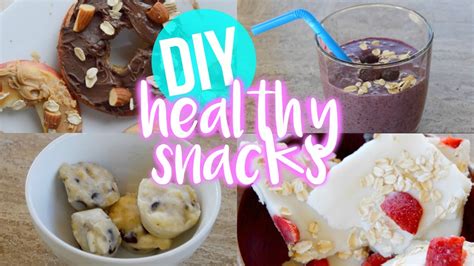 Diy Easy And Healthy Snacks 2016 Youtube